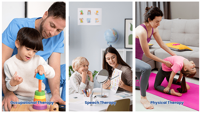 Different Types of Physiotherapy for CP child