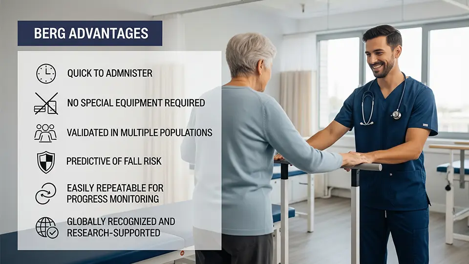 Advantages of the Berg Balance Scale (BBS)