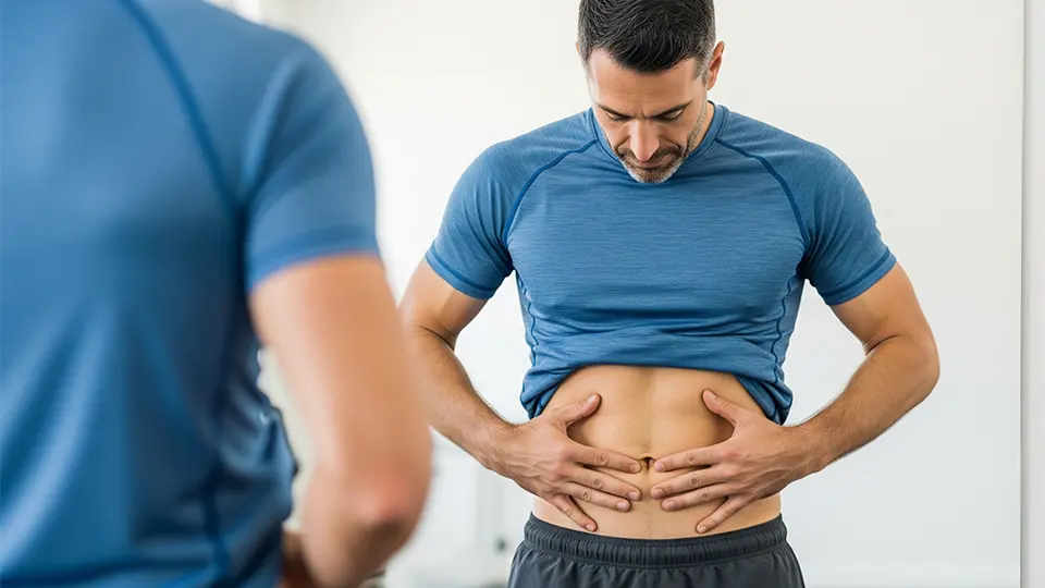 Men with Diastasis