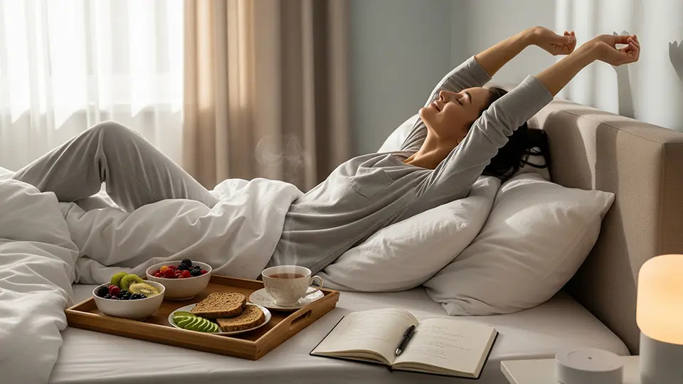 Nutrition and Sleep Hygiene for Morning Lower Back Pain