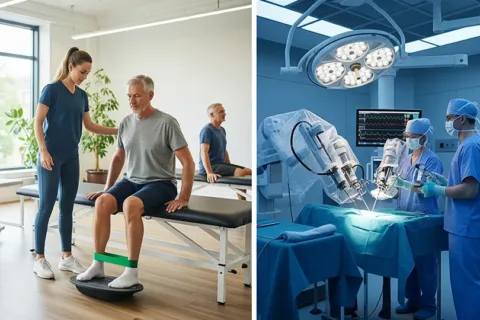 Physiotherapy vs Surgery for Joint Pain Evidence-Based Treatment Guide 2025