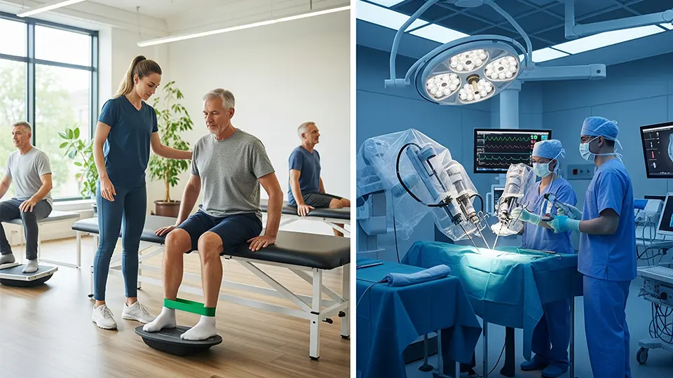 Physiotherapy vs Surgery for Joint Pain Evidence-Based Treatment Guide 2025