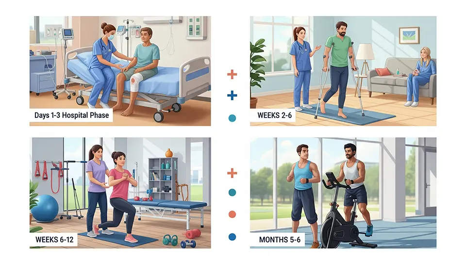 Post-Surgical Recovery Stages