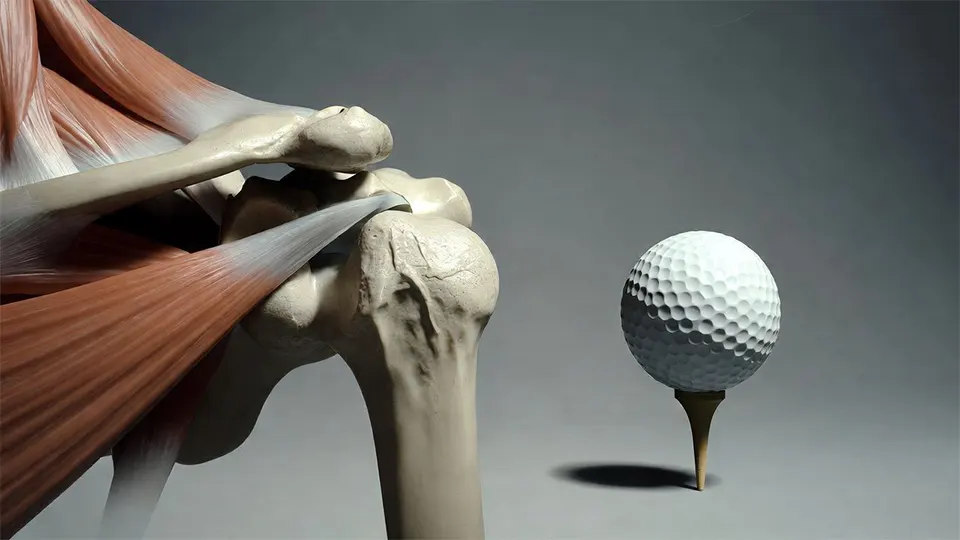 The Golf Ball on a Tee