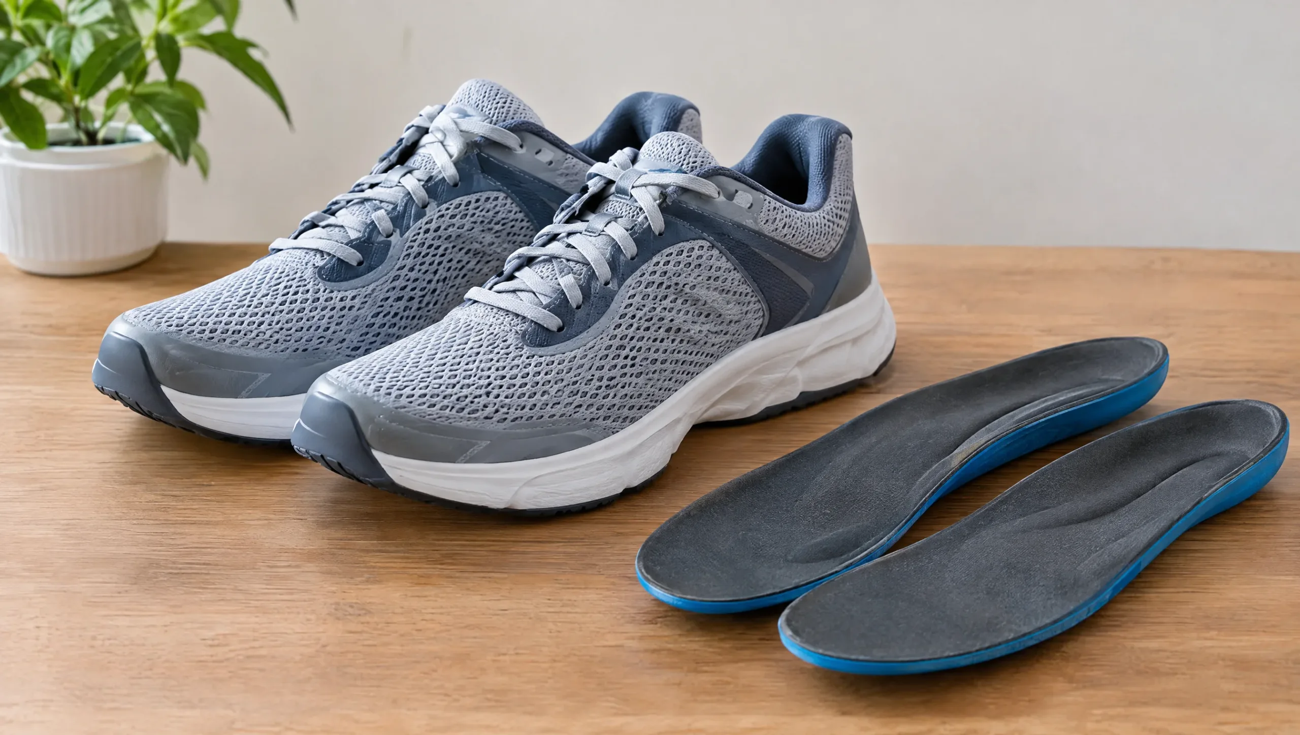 Supportive footwear and orthotic insoles used to manage plantar fasciitis