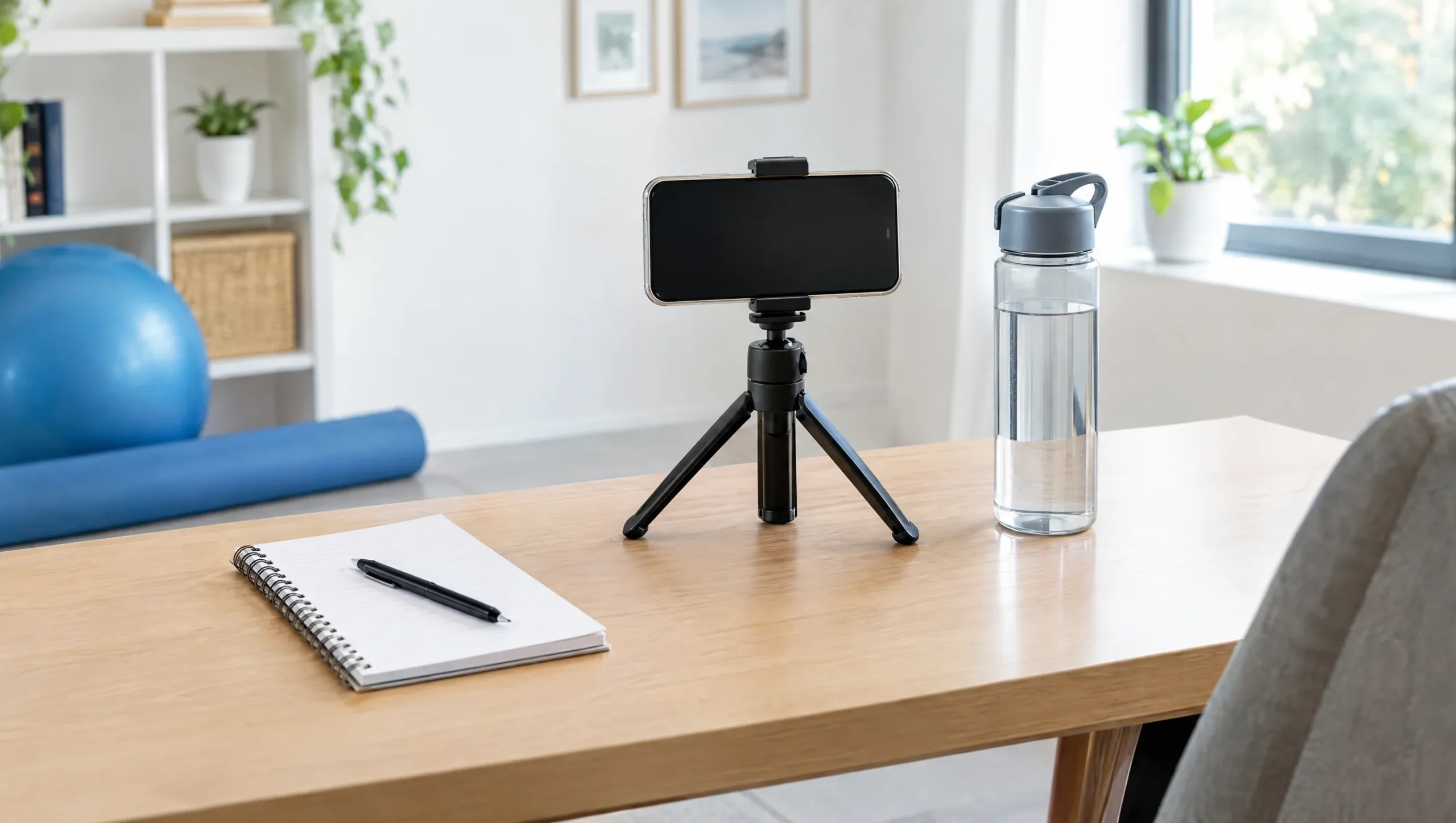 Checklist and preparation tips for a successful online physiotherapy session at home