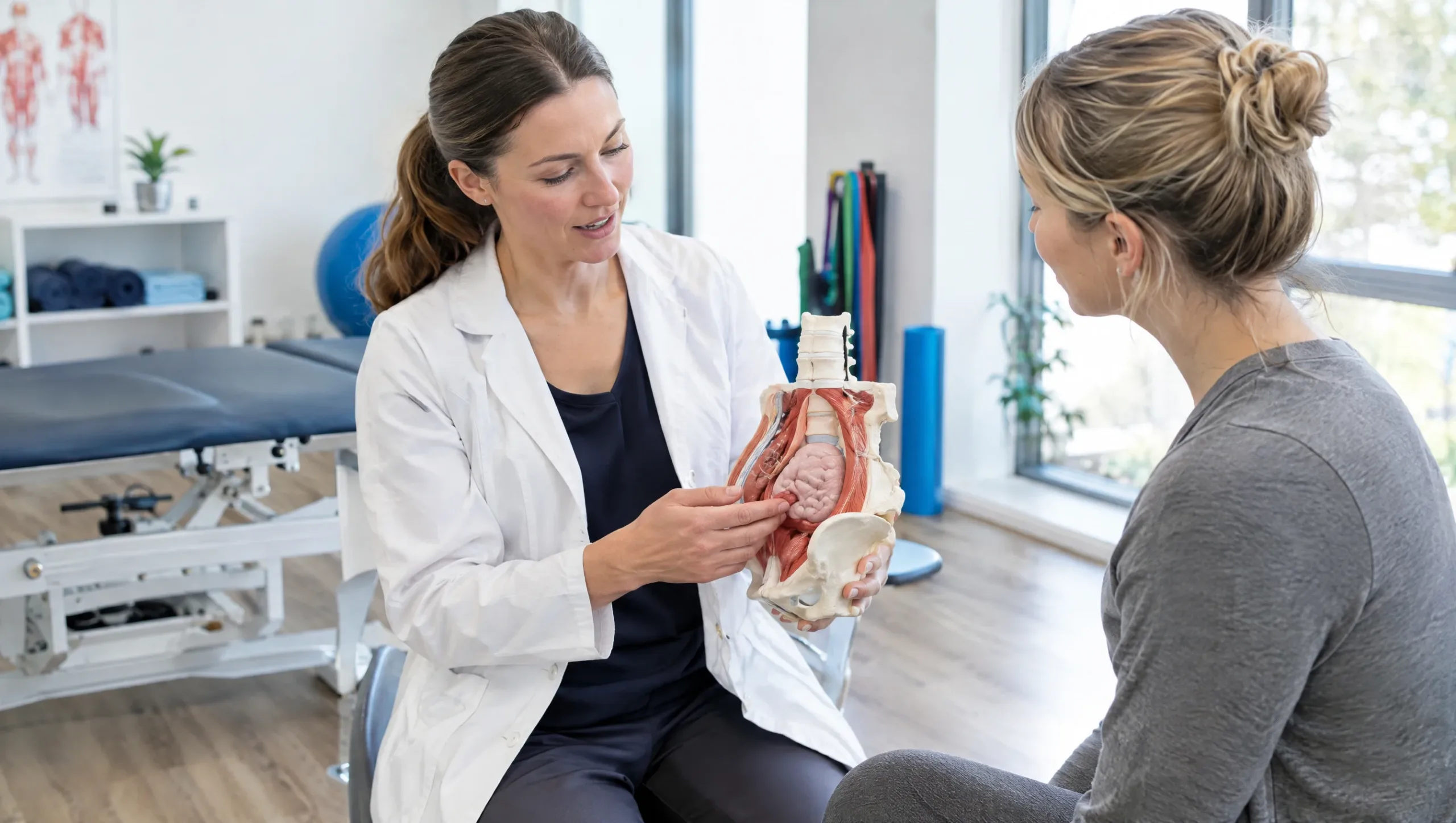 Core and pelvic floor anatomy after a C-section